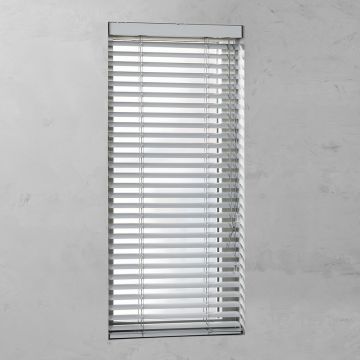 Elektrische Aluminium Jaloezie Op Maat 50mm Zijdegrijs