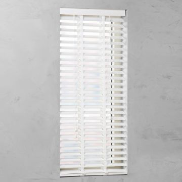 Houten Jaloezie 50 mm Smart White
