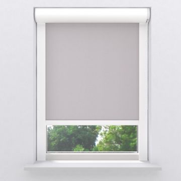 Rolgordijn op maat lichtdoorlatend Trend Light grey vooraanzicht