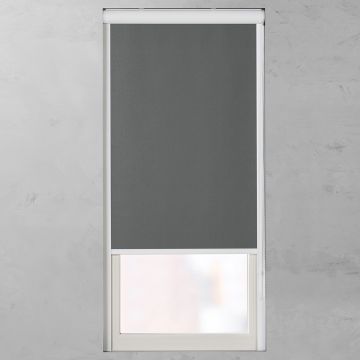 Rolgordijn Op Maat Verduisterend Cassette Betongrijs