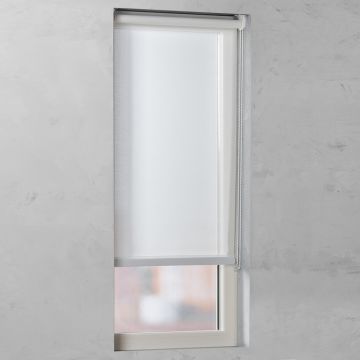 Rolgordijn Soft Smart Transparant White