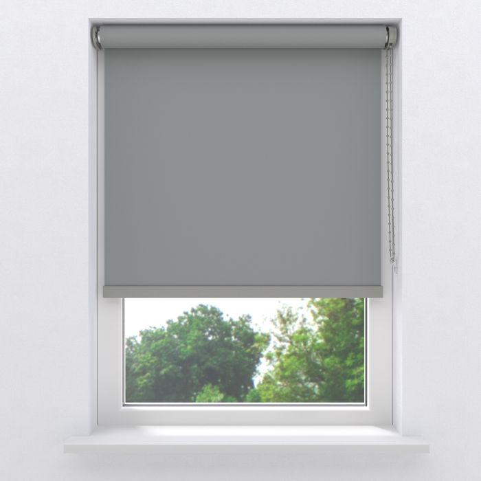 Rolgordijn easy soft verduisterend light grey