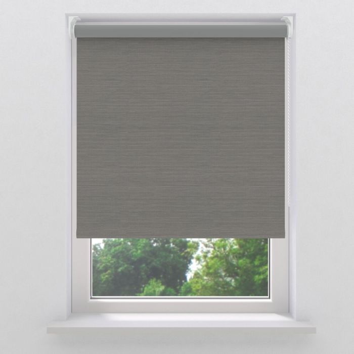Rolgordijn gloss Smart verduisterend Grey
