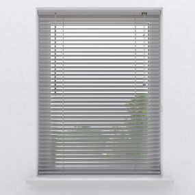 Jaloezie Aluminium 25mm Easy silver open 