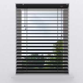 Jaloezie Aluminium 50mm Smart Matte mat zwart open