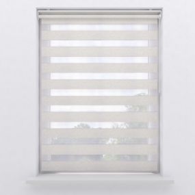 Duo Rolgordijn Splendid lichtdoorlatend white voorkant
