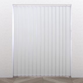 Stoffen lamellen set Easy Line Transparant 89mm voorkant