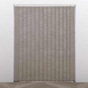 Stoffen lamellen set Easy Structure Transparant 89mm voorkant