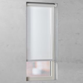 Rolgordijn Soft Smart transparant white open 