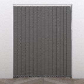 Stoffen lamellen set Easy Crush Transparant 89mm voorkant