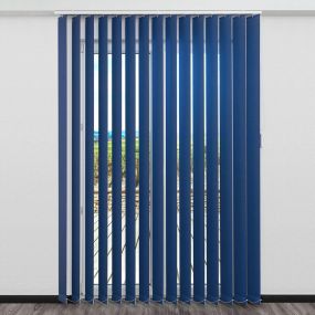 Lamellen op maat 89 en 127 mm Effect Lichtdoorlatend ocean blue open