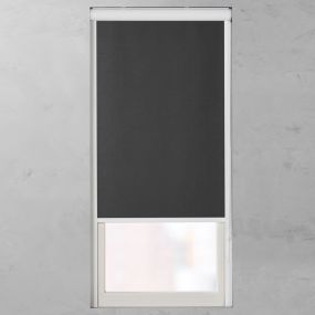 Rolgordijn Op Maat Verduisterend Cassette Antracietgrijs