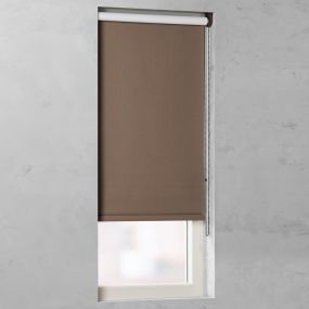 Rolgordijn Op Maat Verduisterend Leembruin