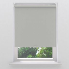Rolgordijn smooth Smart handgreep verduisterend Light grey 60x190cm