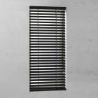 aluminium jaloezie op maat 50 mm matte verkeerszwart