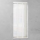 Houten jaloezie 50 mm Smart White voorkant