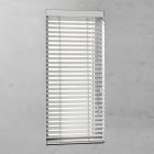 Jaloezie Hout Op Maat 50mm grijswit open